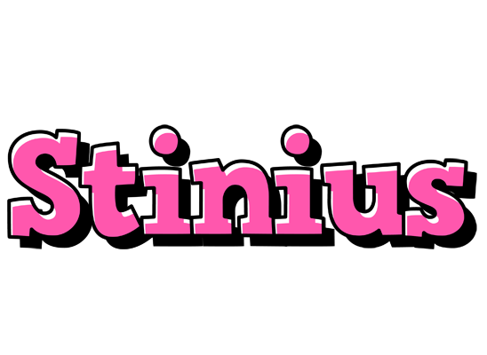 Stinius girlish logo