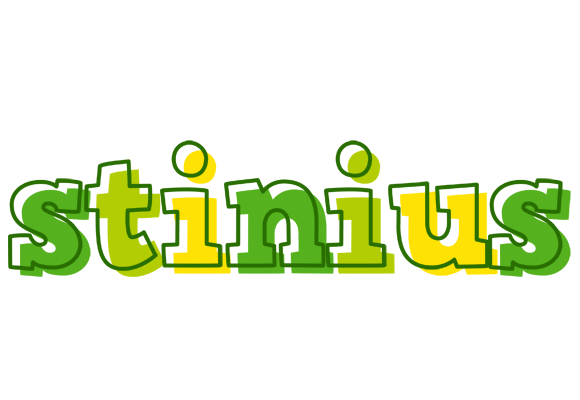 Stinius juice logo