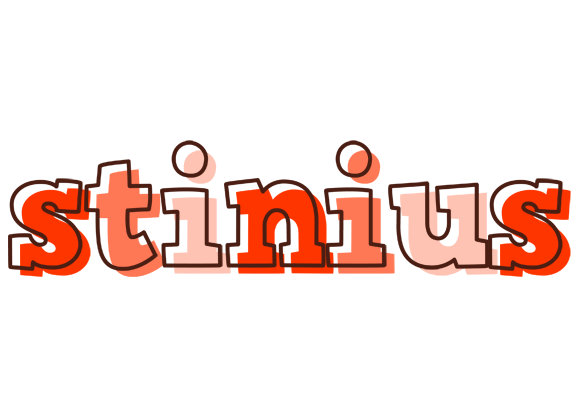 Stinius paint logo