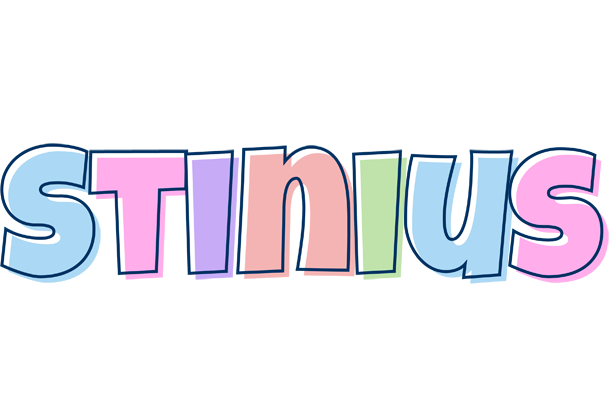 Stinius pastel logo
