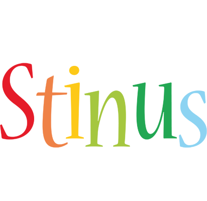 Stinus birthday logo