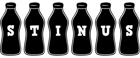 Stinus bottle logo