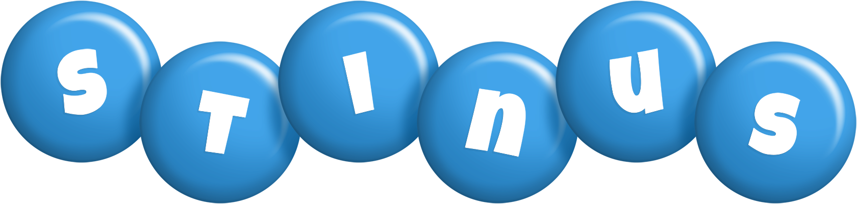 Stinus candy-blue logo