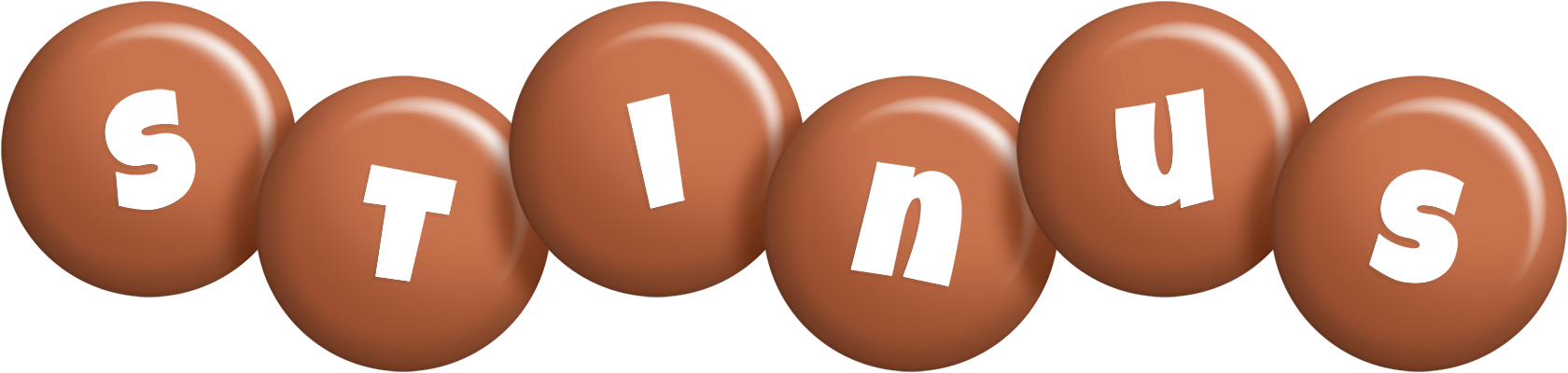 Stinus candy-brown logo