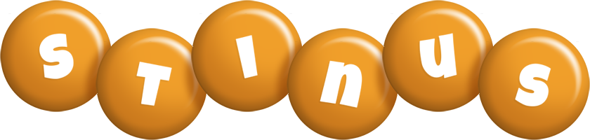 Stinus candy-orange logo