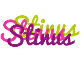 Stinus flowers logo