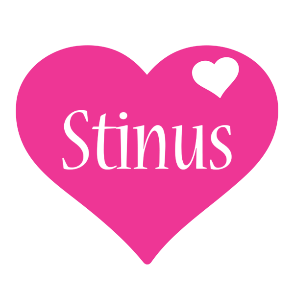 Stinus love-heart logo