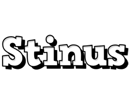 Stinus snowing logo