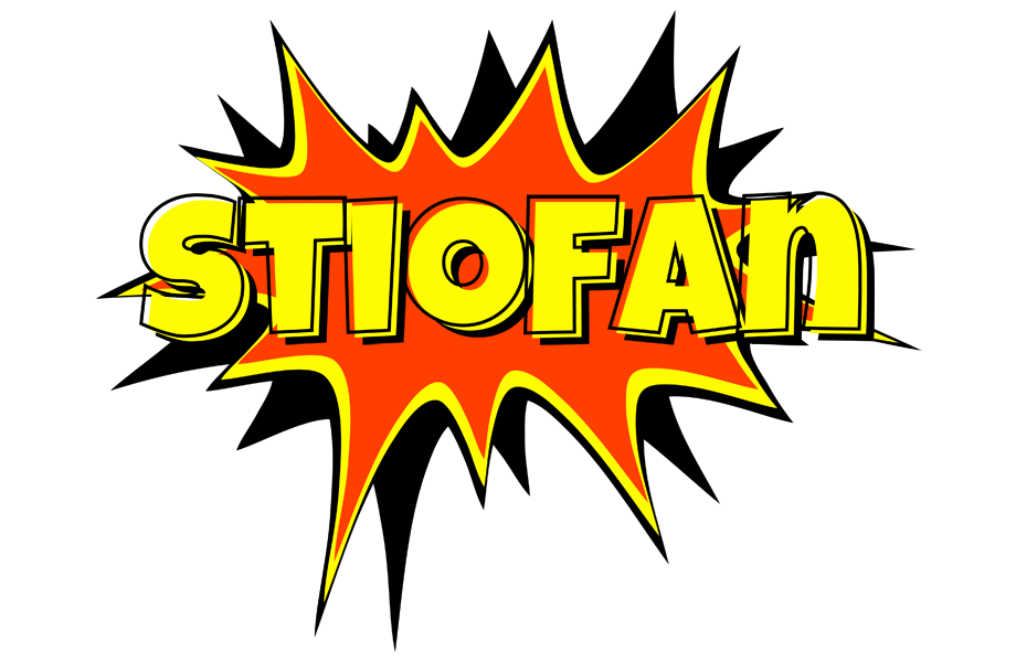 Stiofan bazinga logo