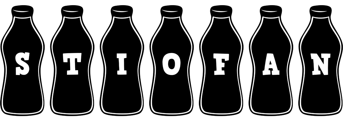 Stiofan bottle logo