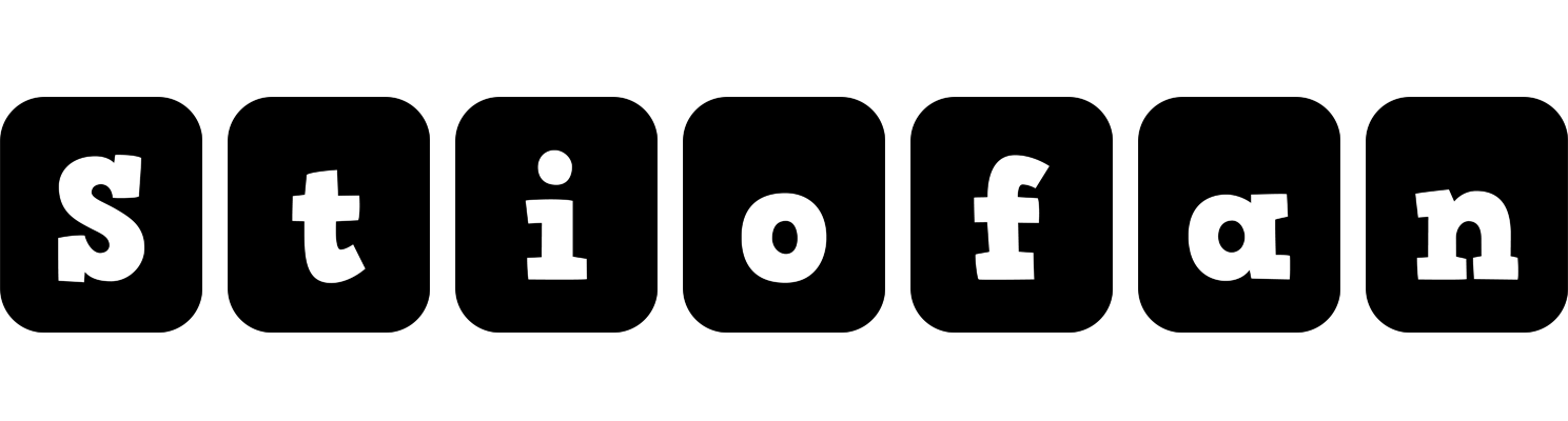 Stiofan box logo