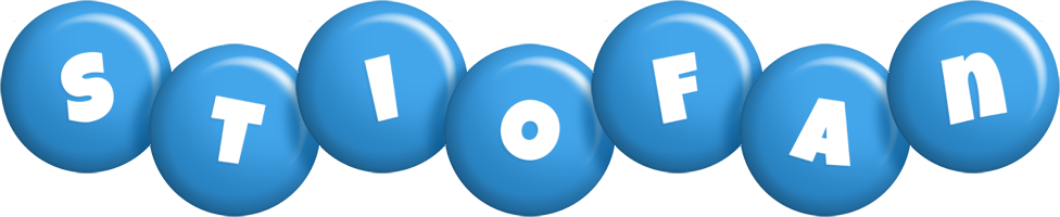 Stiofan candy-blue logo