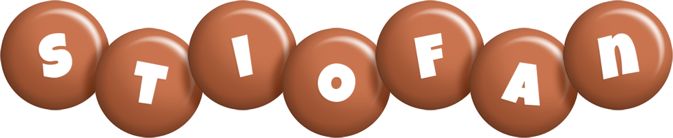 Stiofan candy-brown logo