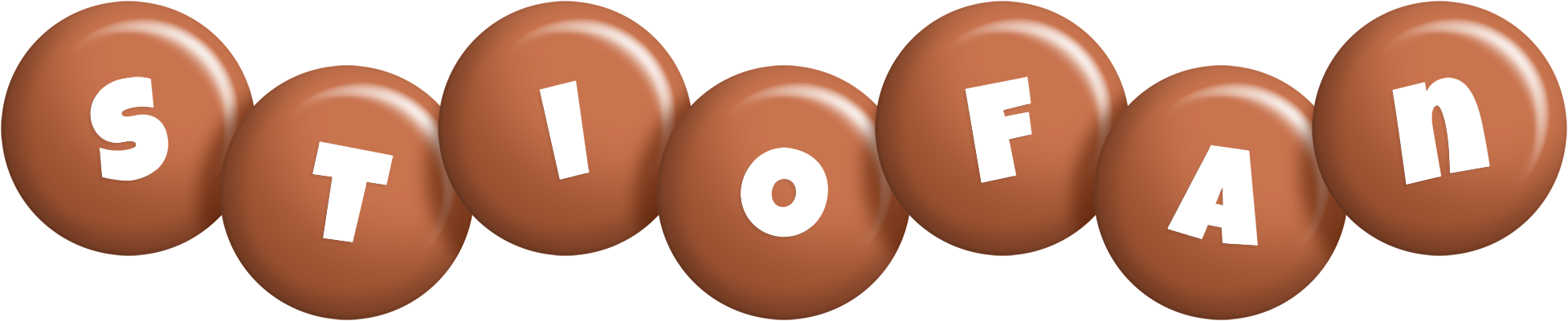 Stiofan candy-brown logo
