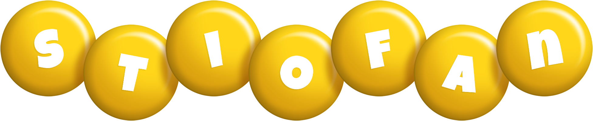 Stiofan candy-yellow logo