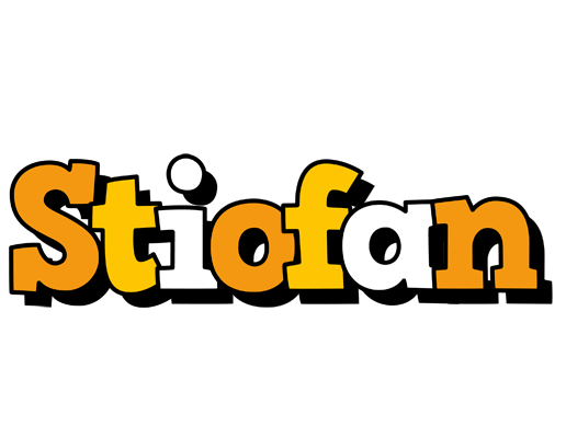 Stiofan cartoon logo