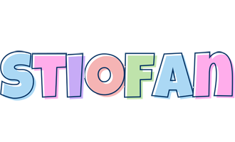 Stiofan pastel logo