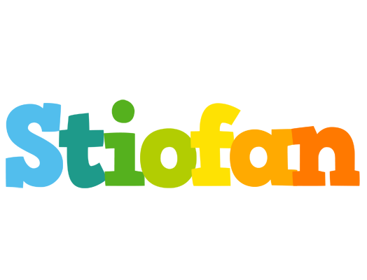 Stiofan rainbows logo
