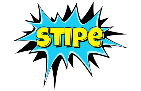Stipe amazing logo