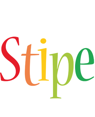 Stipe birthday logo