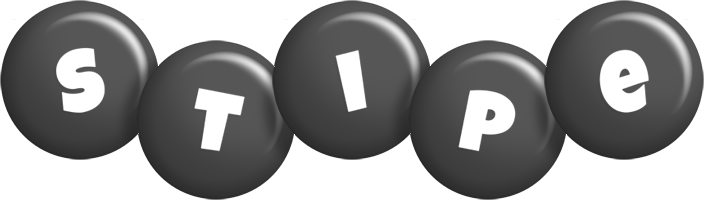 Stipe candy-black logo