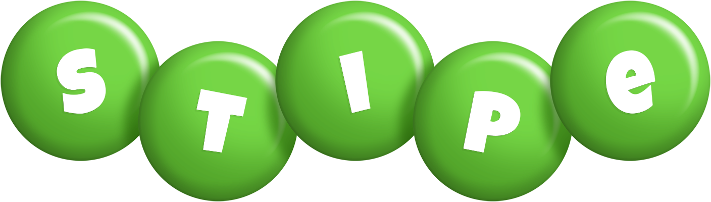 Stipe candy-green logo