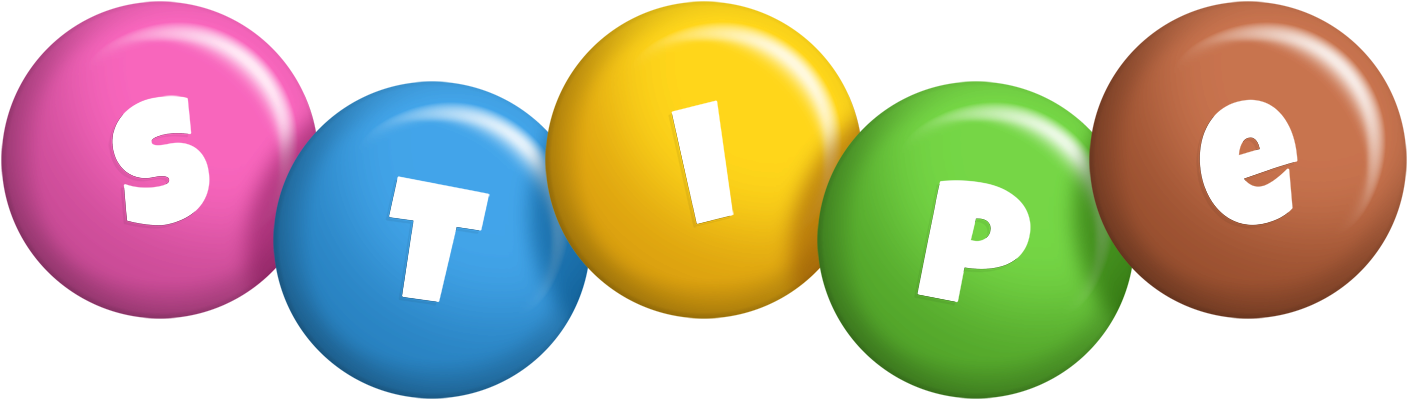 Stipe candy logo