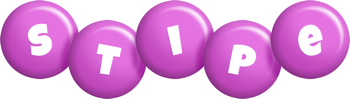 Stipe candy-purple logo