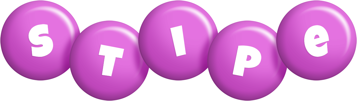 Stipe candy-purple logo