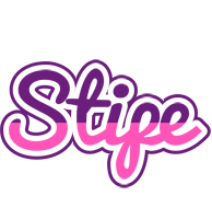 Stipe cheerful logo