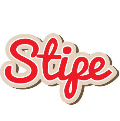 Stipe chocolate logo