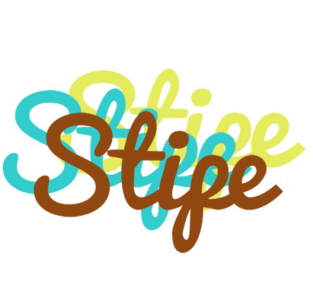 Stipe cupcake logo