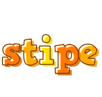 Stipe desert logo