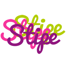 Stipe flowers logo
