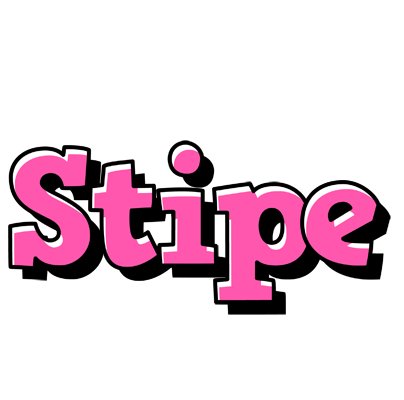 Stipe girlish logo