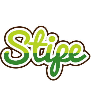 Stipe golfing logo