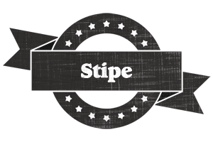 Stipe grunge logo