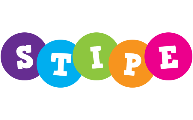 Stipe happy logo