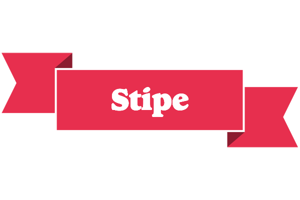 Stipe sale logo