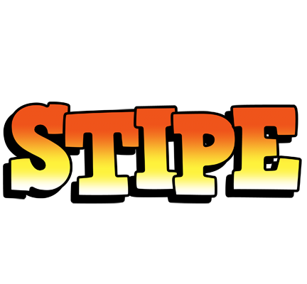 Stipe sunset logo