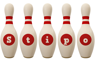 Stipo bowling-pin logo