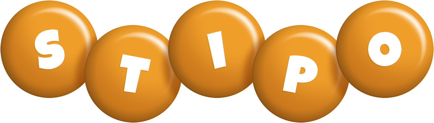 Stipo candy-orange logo