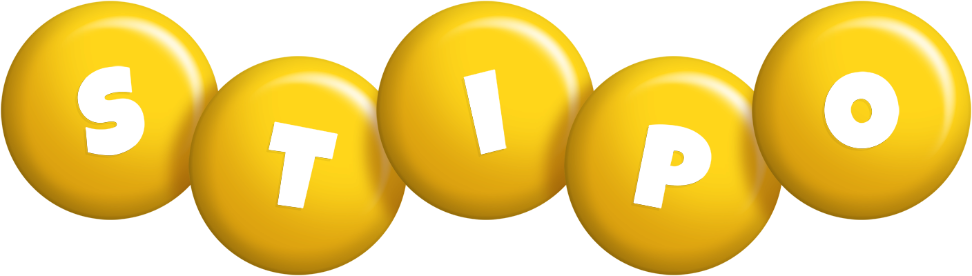 Stipo candy-yellow logo