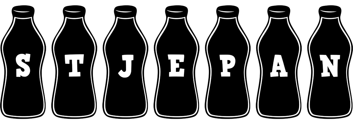 Stjepan bottle logo