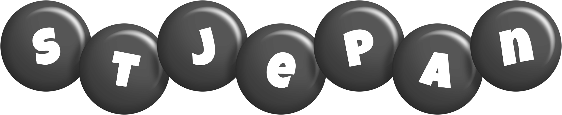 Stjepan candy-black logo