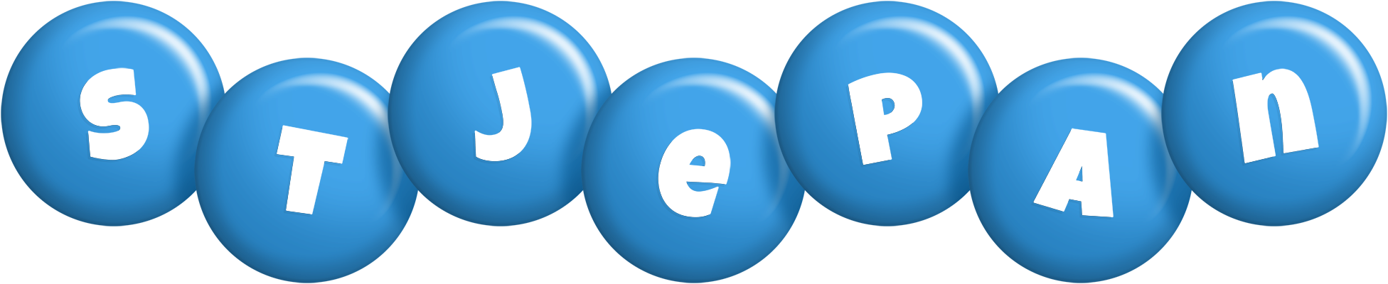 Stjepan candy-blue logo