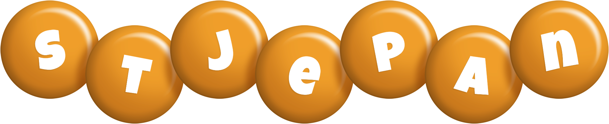 Stjepan candy-orange logo