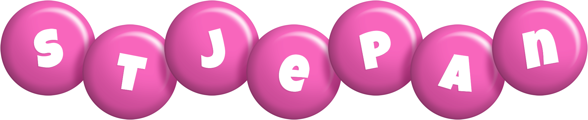 Stjepan candy-pink logo