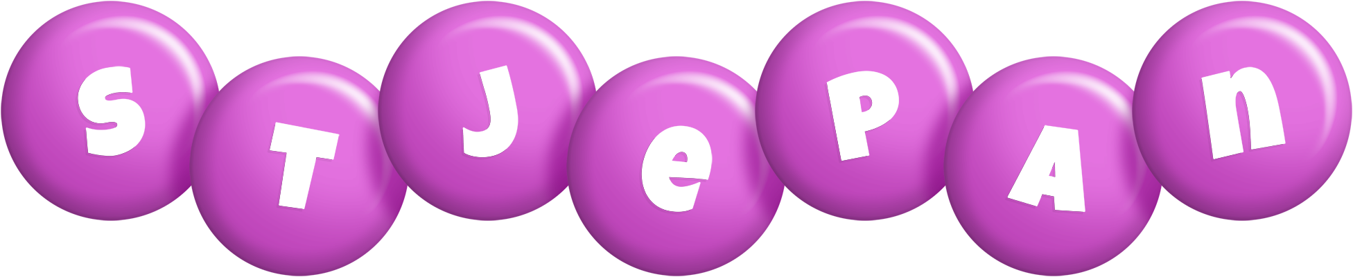 Stjepan candy-purple logo
