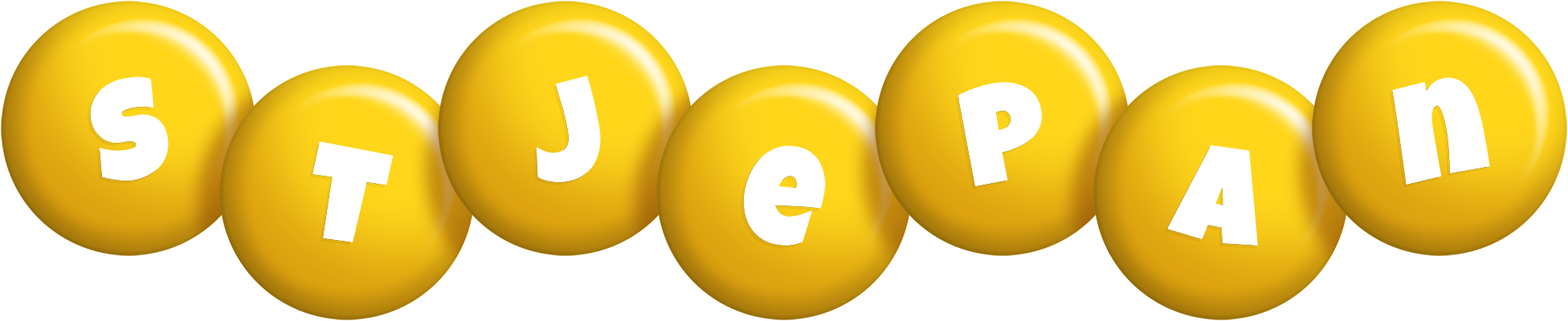 Stjepan candy-yellow logo